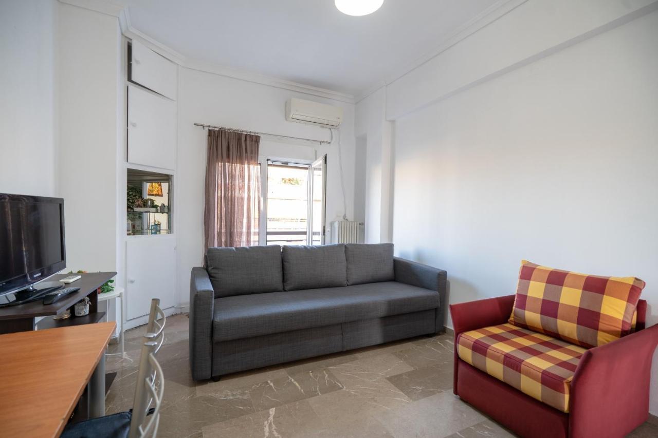 Dimotiko Theatro Metro St. 1 Bedroom 4 Pers. Flat Pireu Exterior foto