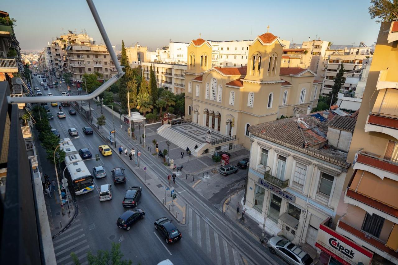 Dimotiko Theatro Metro St. 1 Bedroom 4 Pers. Flat Pireu Exterior foto